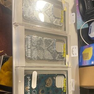 Elegant Black and Blue Phone Case you get all 3